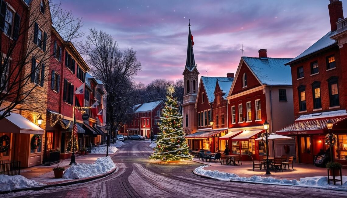 Christmas vaction in Bethlehem , Pennsylvania