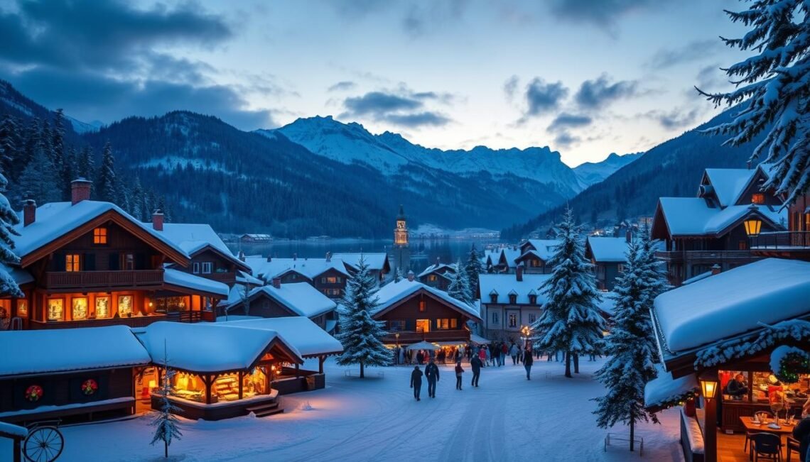 Top travel places in Switzerland to travel in Christmas