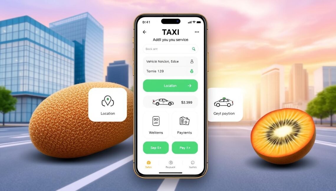 kiwi taxi booking process